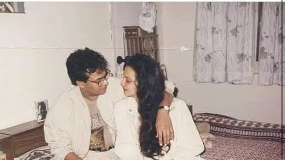 rekha and her husband mukesh aggarwal photo twitter rekha and her husband mukesh aggarwal photo twitter