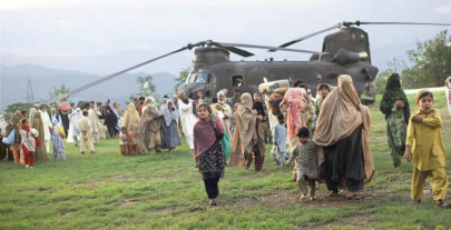 relief goods arrive in gilgit baltistan