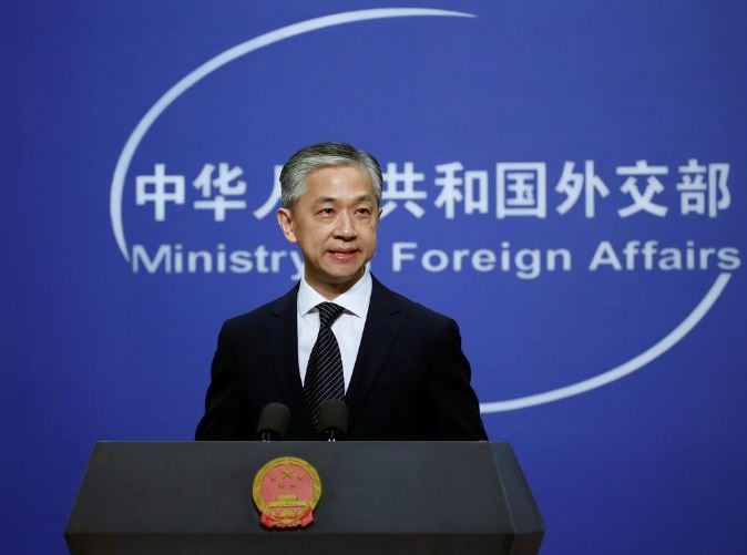 chinese foreign ministry spokesman wang wenbin photo reuters file