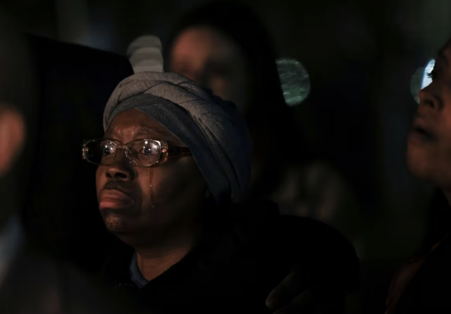 photo sheneen mcclain reacts after a jury delivered a guilty verdict of criminally negligent homicide for two paramedics who in 2019 injected her son elijah mcclain an unarmed black man with ketamine after he was detained and subdued by police outside the adams county district court in brighton reuters photo sheneen mcclain reacts after a jury delivered a guilty verdict of criminally negligent homicide for two paramedics who in 2019 injected her son elijah mcclain an unarmed black man with ketamine after he was detained and subdued by police outside the adams county district court in brighton reuters