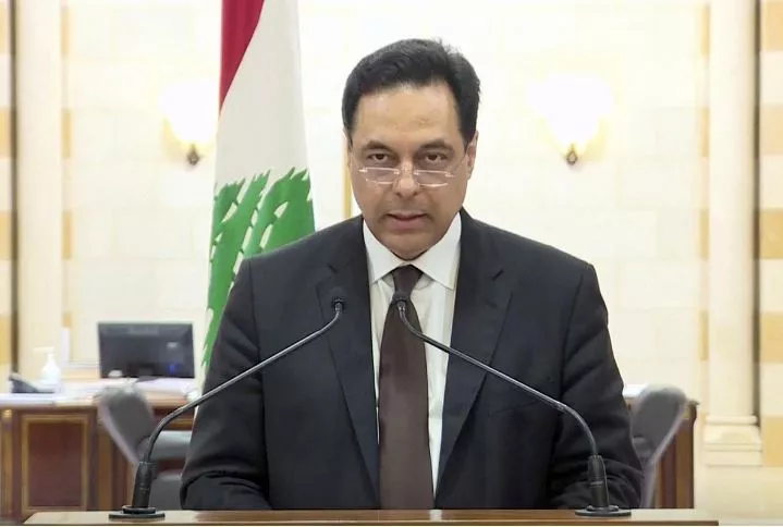 lebanon s prime minister hassan diab photo reuters lebanon s prime minister hassan diab photo reuters