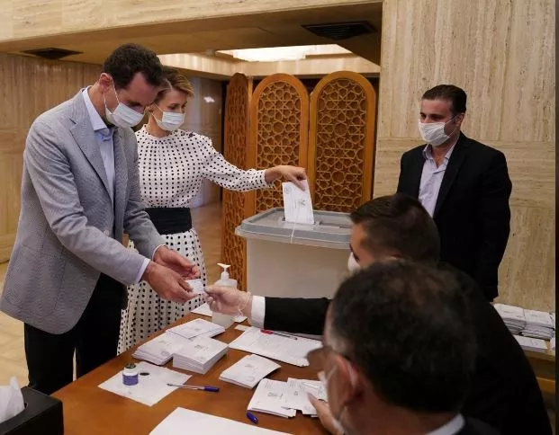 syria s president bashar al assad and his wife asma cast their vote inside a polling station during the parliamentary elections in damascus photo reuters syria s president bashar al assad and his wife asma cast their vote inside a polling station during the parliamentary elections in damascus photo reuters