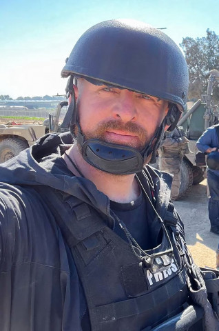reuters safety advisor ryan evans takes a selfie while working with a news reporting team near the border with gaza in be eri southern israel on february 8 2024 file photo reuters reuters safety advisor ryan evans takes a selfie while working with a news reporting team near the border with gaza in be eri southern israel on february 8 2024 file photo reuters