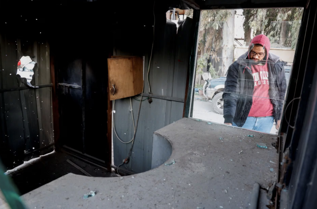 photo palestinian man checks the site where an israeli air strike killed six men near jenin in the israeli occupied west bank january 7 2024 reuters photo palestinian man checks the site where an israeli air strike killed six men near jenin in the israeli occupied west bank january 7 2024 reuters