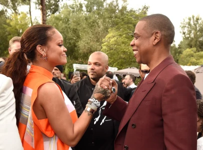 jay z and rihanna s old clip sparks viral discussion on music industry dynamics