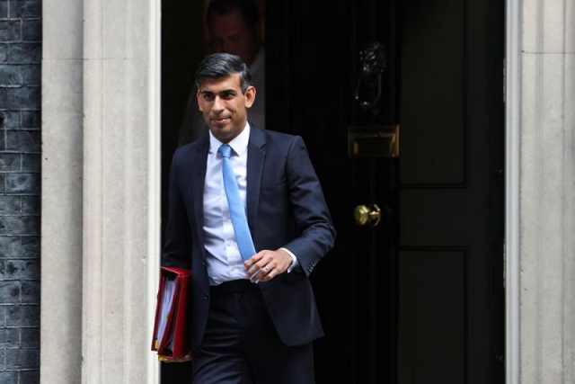 british prime minister rishi sunak walks at downing street in london britain september 6 2023 photo reuters british prime minister rishi sunak walks at downing street in london britain september 6 2023 photo reuters