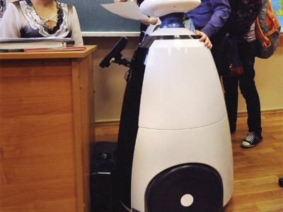 robot helps sick schoolboy