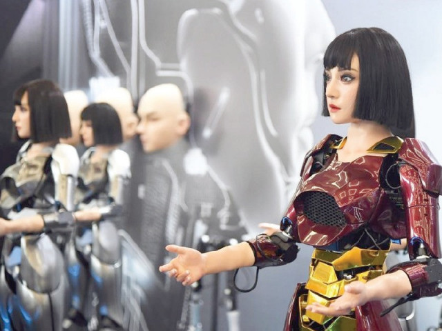 humanoid robots are seen during the world robot conference 2024 in beijing on august 21 photo xinhua humanoid robots are seen during the world robot conference 2024 in beijing on august 21 photo xinhua