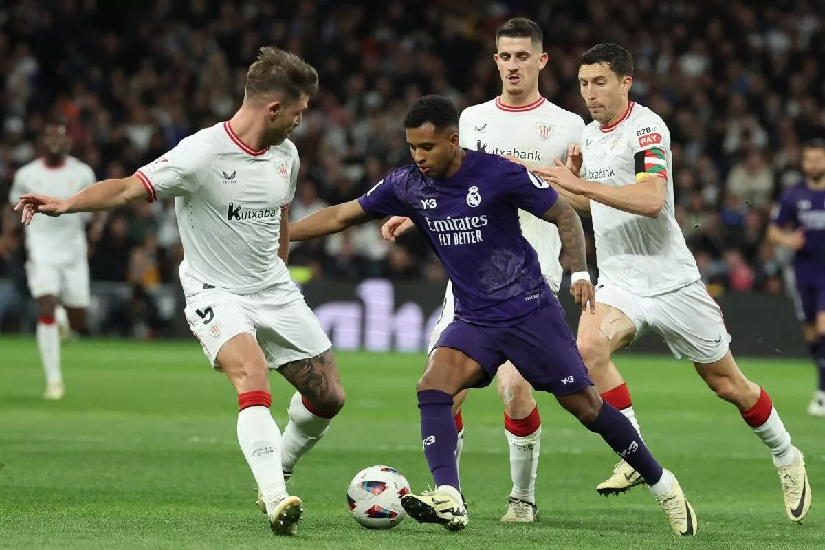 rodrygo powers madrid past athletic to maintain liga lead
