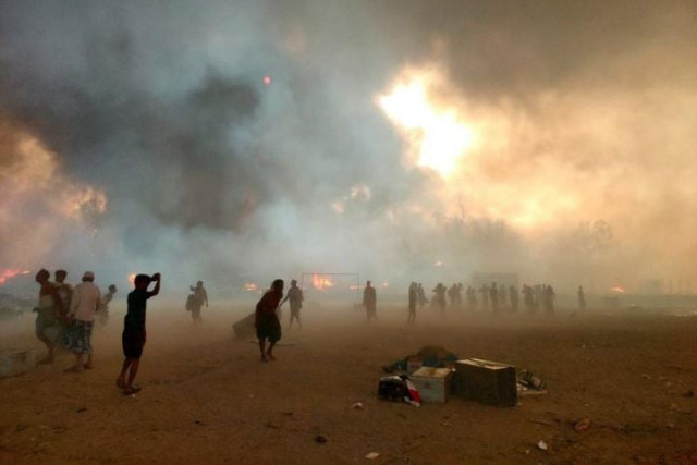 pakistan calls for resolution of rohingya crisis