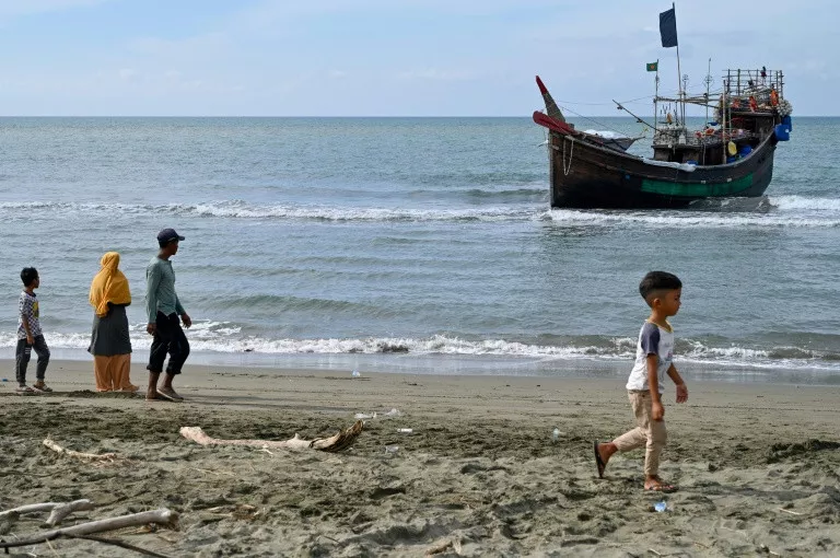 nearly 200 rohingya refugees land in indonesia in latest boat arrival nearly 200 rohingya refugees land in indonesia in latest boat arrival