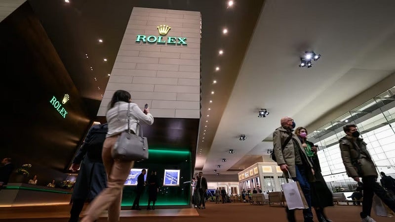 luxury brands like rolex have led the way in timepiece investing in recent years photo afp