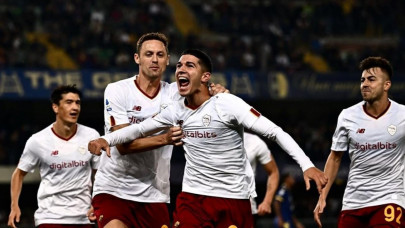 volpato fires roma past 10 man verona volpato fires roma past 10 man verona