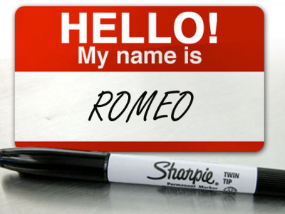 yes my name is romeo armani yes my name is romeo armani
