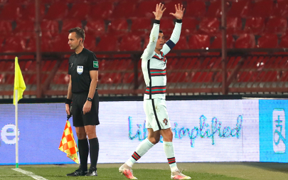 ronaldo fumes after world cup qualifying winner denied belgium held