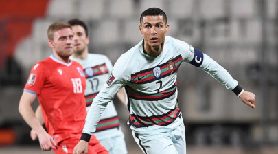 ronaldo helps portugal past luxembourg belgians join qatar protests in belarus rout