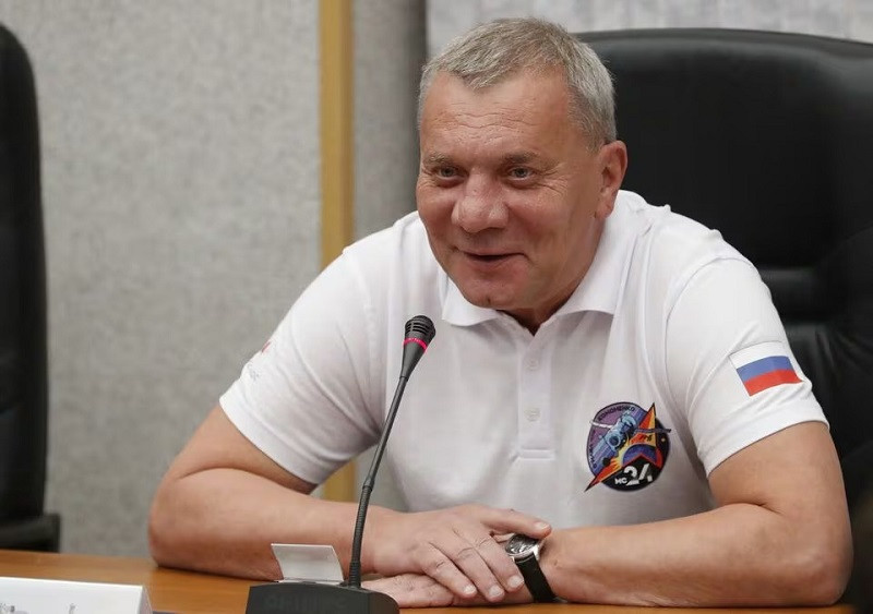 head of roscosmos space corporation yuri borisov at the baikonur cosmodrome kazakhstan september 14 2023 photo reuters