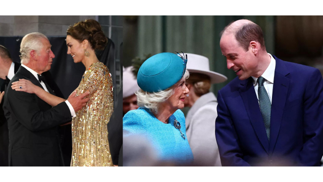l r king charles princess kate queen camilla and prince william photo uk press via getty images l r king charles princess kate queen camilla and prince william photo uk press via getty images