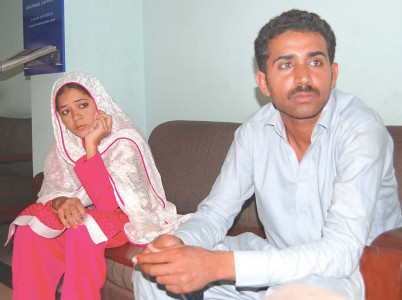 young couple from sukkur fleeing honour killers