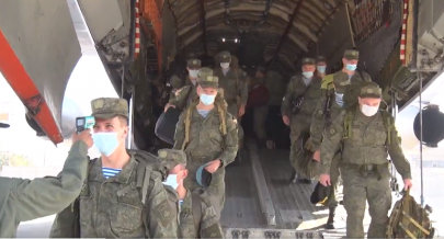 russian troops land in pakistan to participate in friendship drills