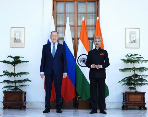 india s foreign minister subrahmanyam jaishankar and his russian counterpart sergei lavrov are seen before their meeting in new delhi india april 1 2022 photo reuters india s foreign minister subrahmanyam jaishankar and his russian counterpart sergei lavrov are seen before their meeting in new delhi india april 1 2022 photo reuters