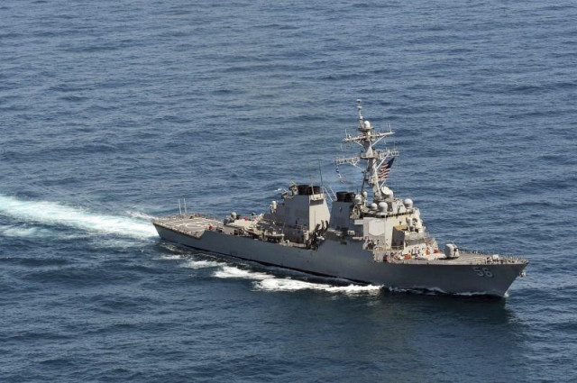 russia chases off us warship in row over waters in sea of japan russia chases off us warship in row over waters in sea of japan