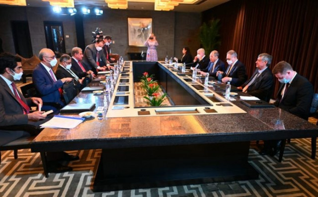 foreign minister shah mahmood qureshi shared pakistan s principled position on the situation in ukraine with russian counterpart photo app foreign minister shah mahmood qureshi shared pakistan s principled position on the situation in ukraine with russian counterpart photo app