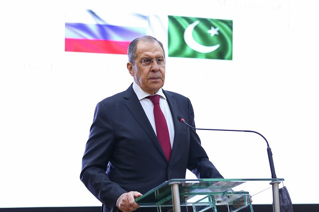 russian foreign minister sergey lavrov during an official visit to islamabad photo twitter mfa russia