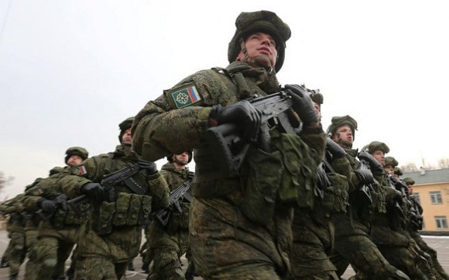 russian servicemen march during the ceremony marking the beginning of the withdrawal of peacekeeping troops of the collective security treaty organisation csto from kazakhstan in almaty kazakhstan january 13 2022 photo reuters russian servicemen march during the ceremony marking the beginning of the withdrawal of peacekeeping troops of the collective security treaty organisation csto from kazakhstan in almaty kazakhstan january 13 2022 photo reuters