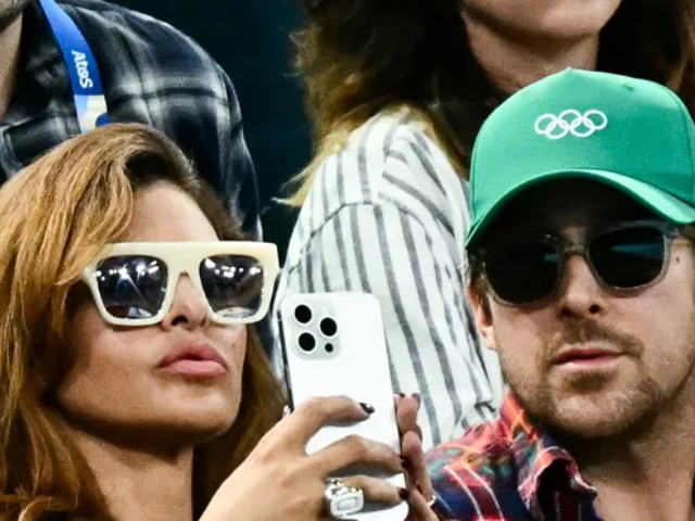 ryan gosling and eva mendes enjoy rare public outing at 2024 paris olympics ryan gosling and eva mendes enjoy rare public outing at 2024 paris olympics