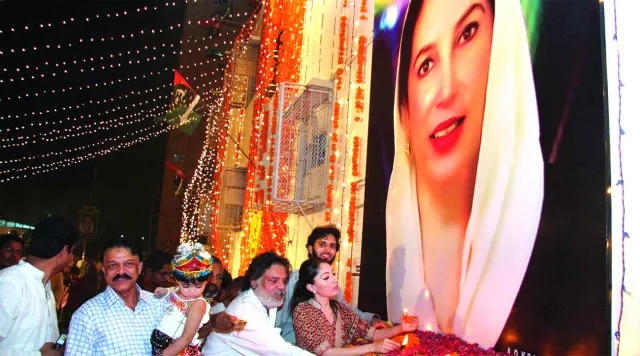 prayers flowers and lots of cakes for benazir s 57th prayers flowers and lots of cakes for benazir s 57th