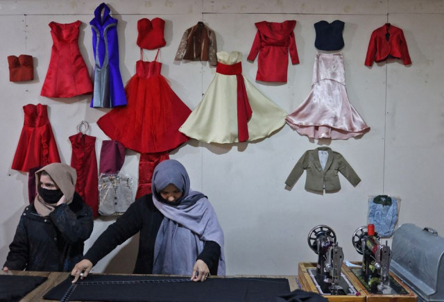 lialuma 47 a sewing instructor conducts training at a sewing workshop in kabul afghanistan january 15 2022 reuters lialuma 47 a sewing instructor conducts training at a sewing workshop in kabul afghanistan january 15 2022 reuters