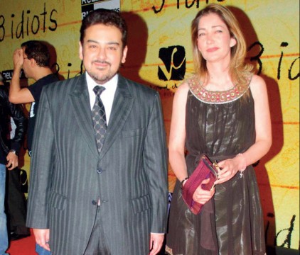 adnan sami and roya faryabi wedding