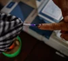 voter gets his finger inked before casting his vote at a remote polling station in nongriat village during the first phase of the election in shillong in the northeastern state of meghalaya india april 19 2024 reuters adnan abidi