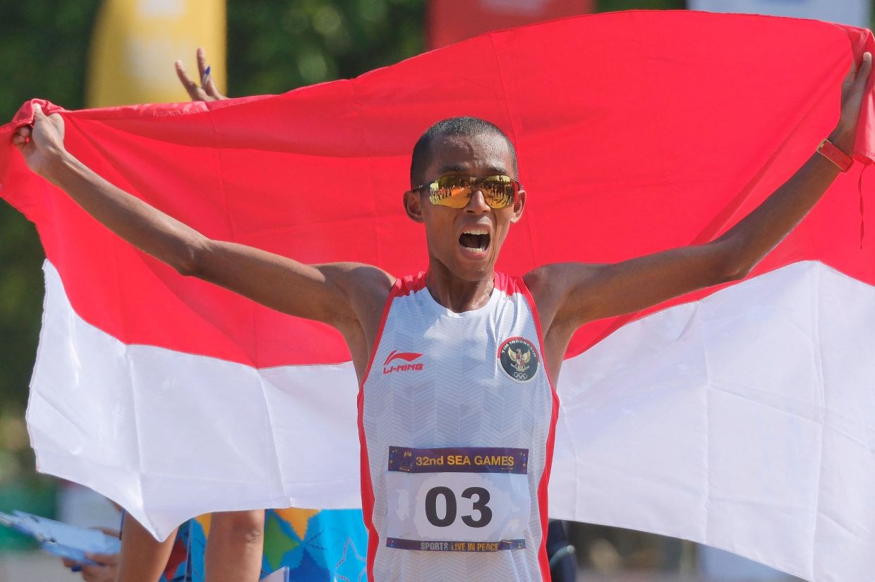 Indonesia double at SEA Games' Angkor Wat marathon