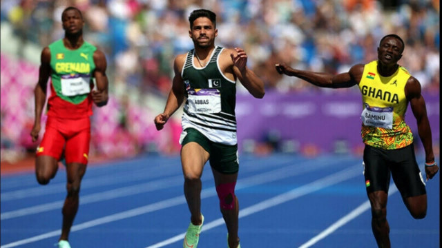 no physio no coach but pakistani sprinter shajar abbas hoping for best no physio no coach but pakistani sprinter shajar abbas hoping for best