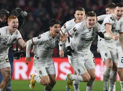 shakhtar celebrate europa league victory shakhtar celebrate europa league victory
