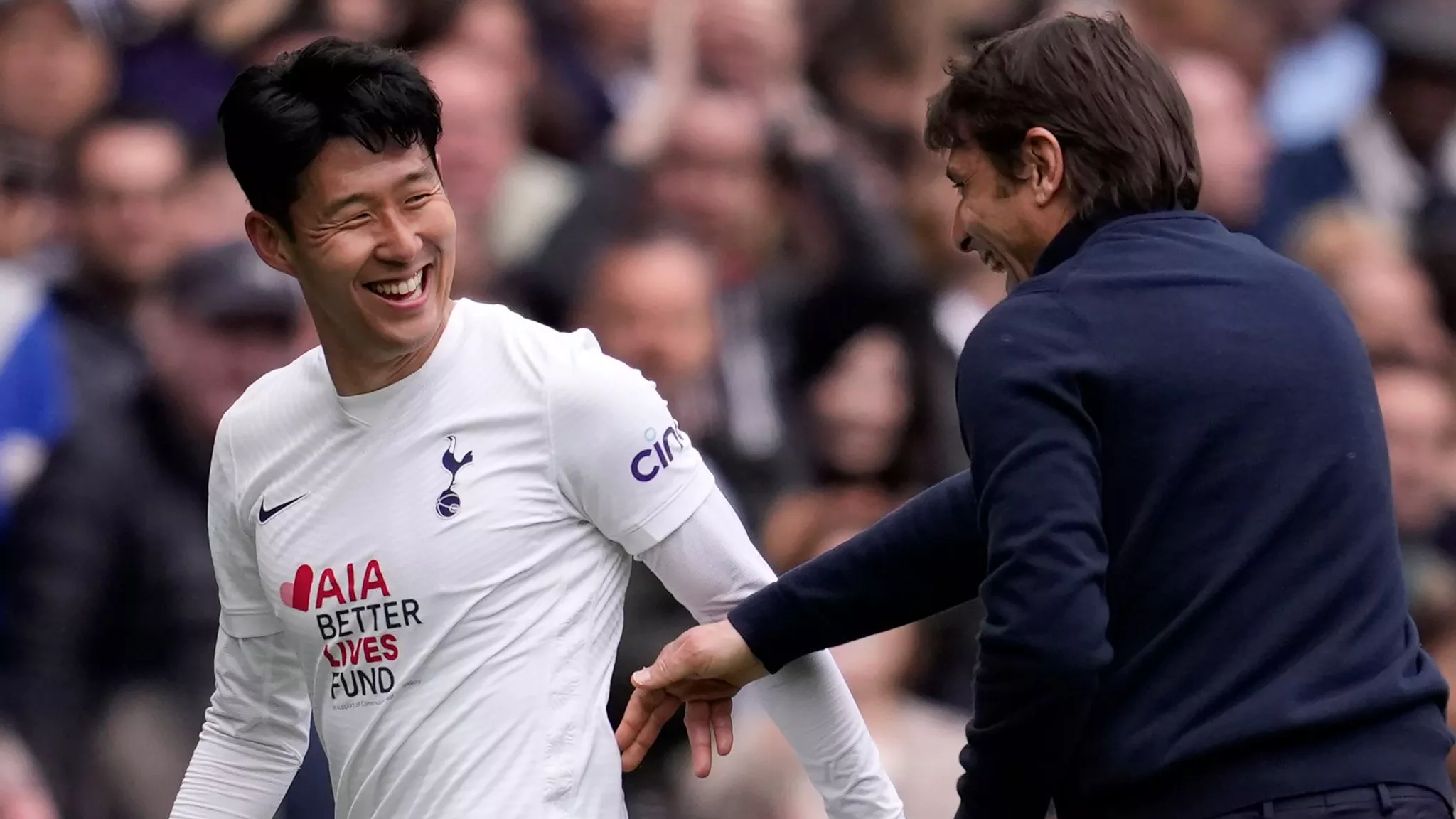 conte eager to see son rediscover best form conte eager to see son rediscover best form