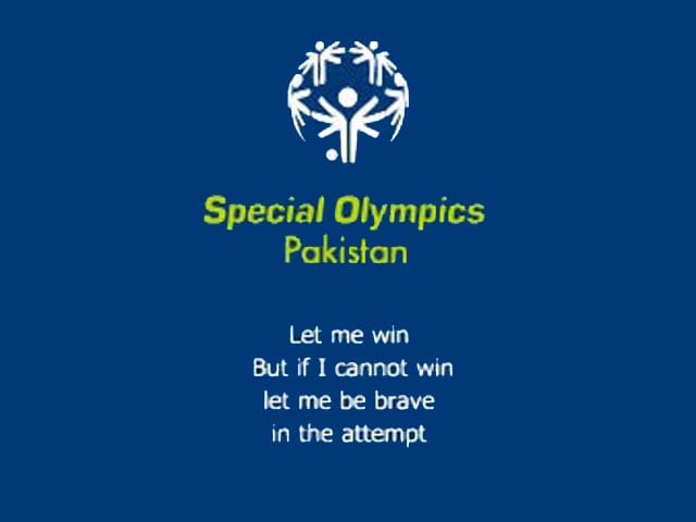 islamabad beat punjab in special olympics islamabad beat punjab in special olympics
