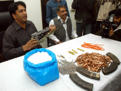 alleged ttp militant caught ahead of ashura