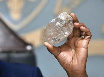 world s second largest diamond found in botswana