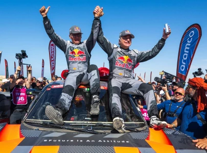 unstoppable sainz wins dakar rally at 61