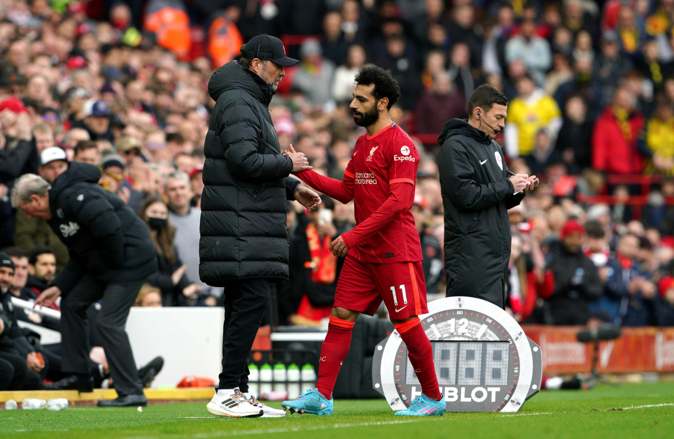 Photo of Klopp 'happy' with Salah contract position