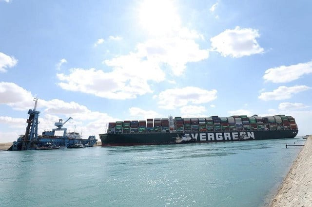 stranded container ship ever given one of the world s largest container ships after it ran aground march 26 photo reuters stranded container ship ever given one of the world s largest container ships after it ran aground march 26 photo reuters