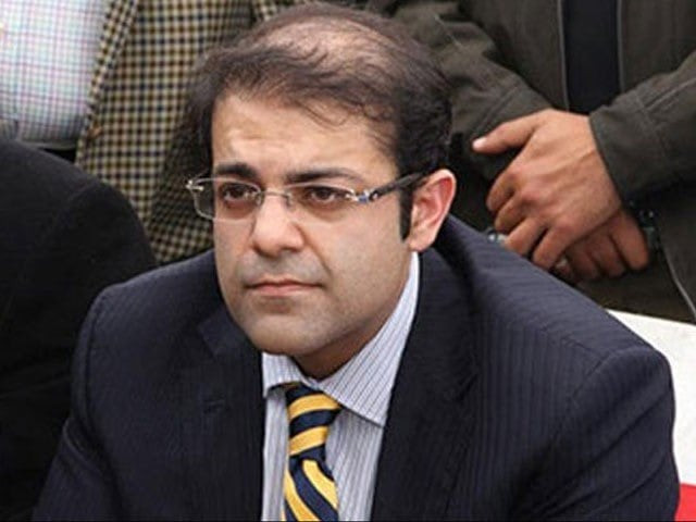suleman shehbaz son of pml n president shehbaz sharif photo express
