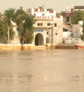 sandy sadhu bela awaits clean up