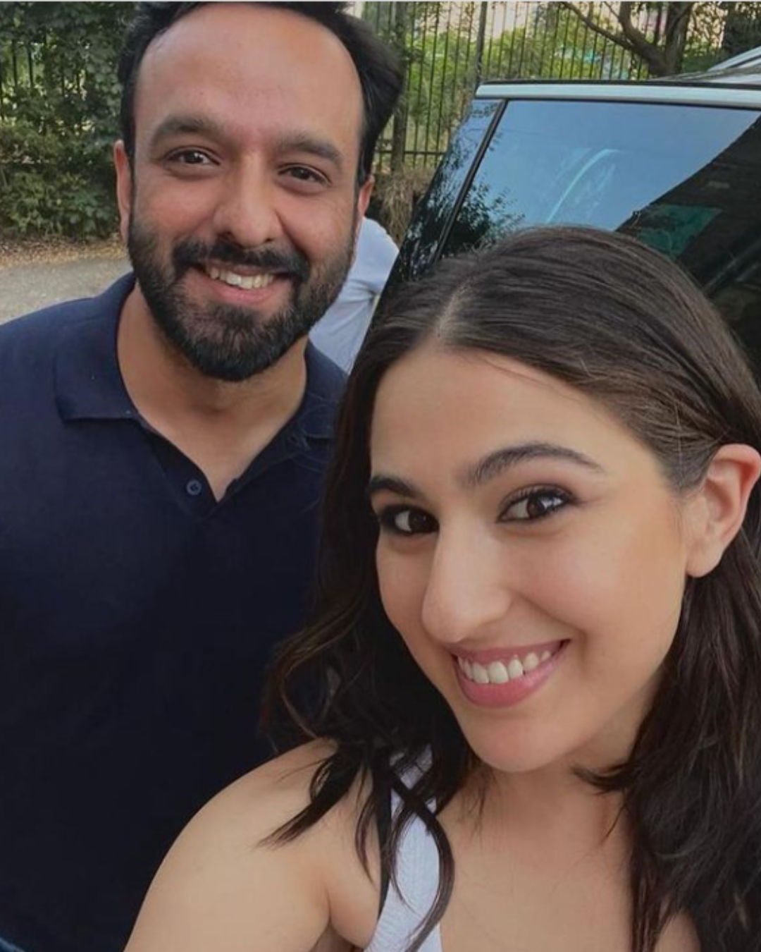 Mohsin Naveed Ranjha and Sara Ali Khan meet up in London