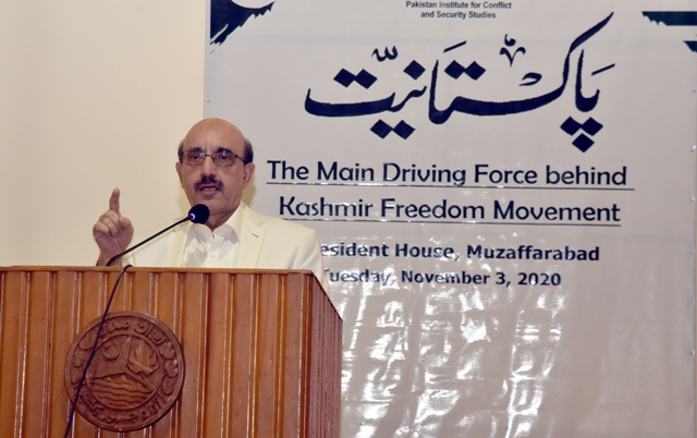 pakistanism main driving force behind kashmir freedom movement