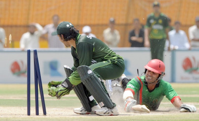 pakistan a draw first blood against afghanistan