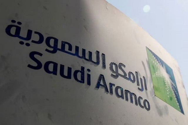 saudi aramco logo is pictured at the oil facility in khurais saudi arabia october 12 2019 photo reuters saudi aramco logo is pictured at the oil facility in khurais saudi arabia october 12 2019 photo reuters